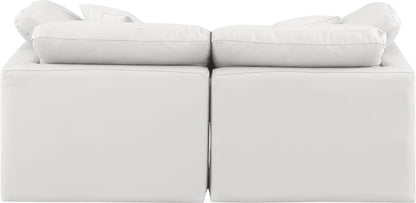 Indulge - Faux Leather 2 Seat Modular Sofa