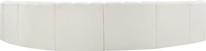 Arc - Faux Leather 8 Piece U-Shaped Modular Sofa