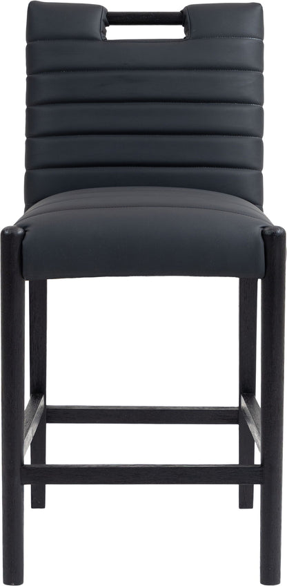 Aimee - Counter Stool - Black Legs