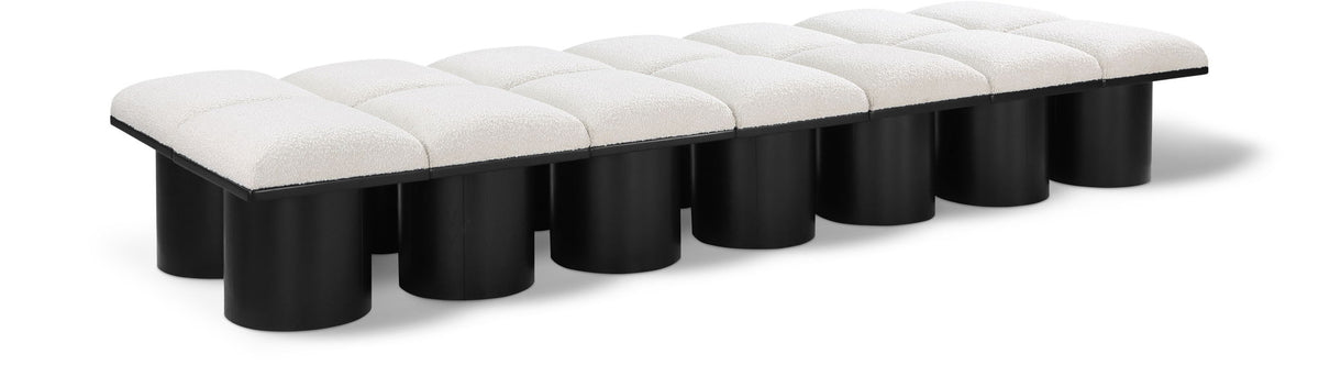 Pavilion - 14 Piece Modular Bench With Black Base