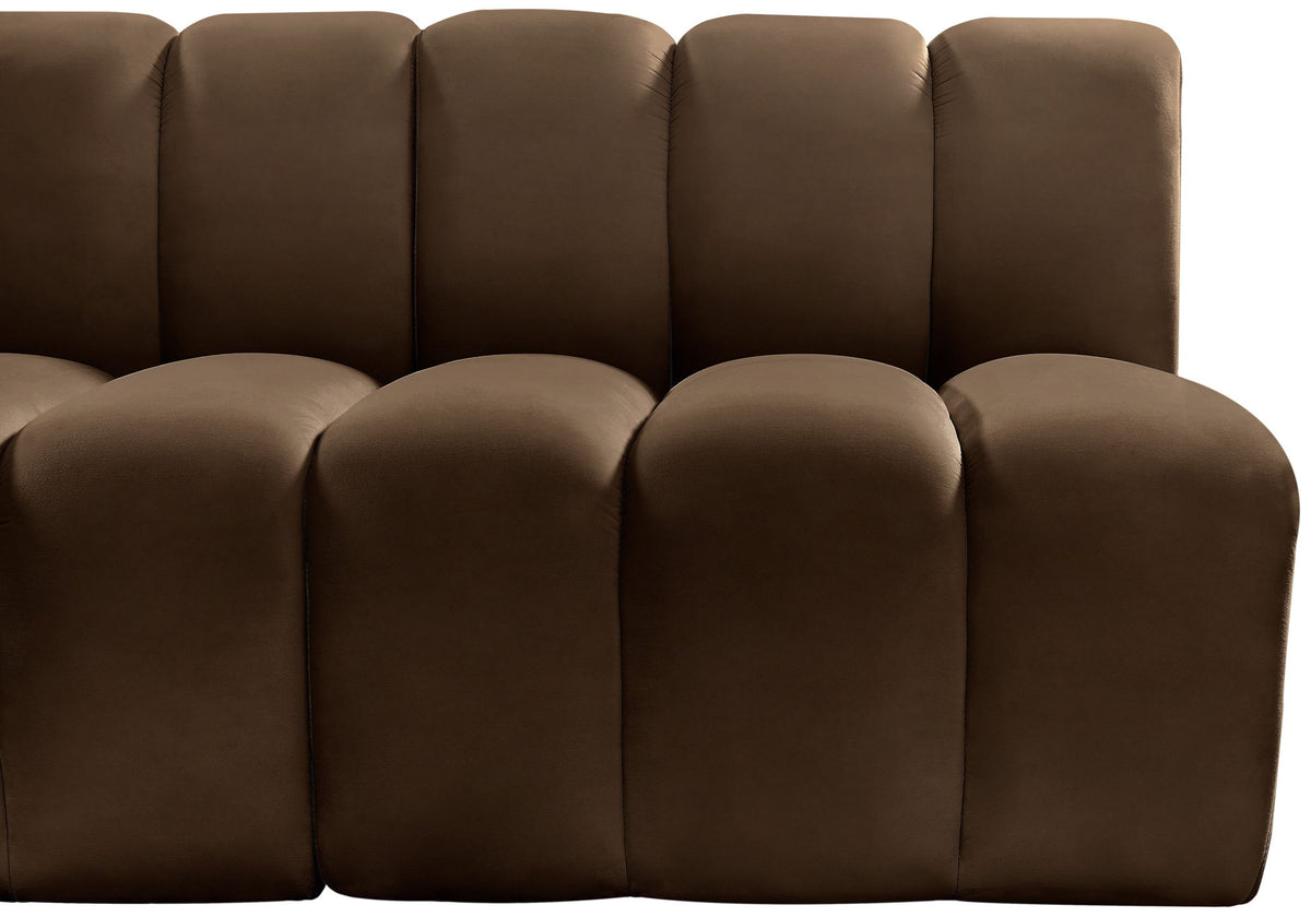 Arc - Velvet 4 Piece Sofa