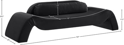Austin - Velvet Sofa