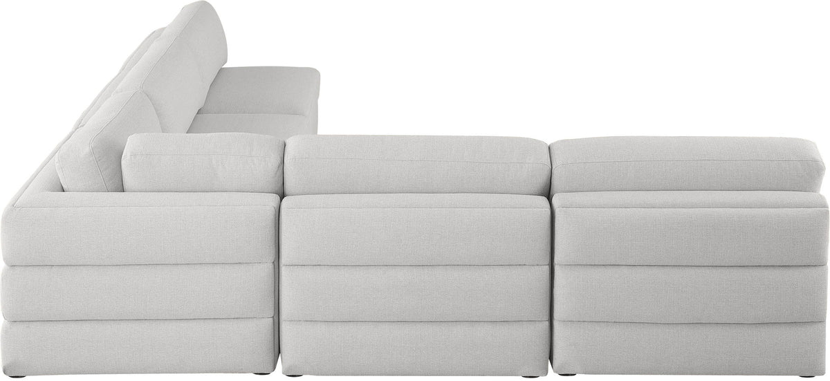 Beckham - 5 Piece Modular Corner Armless Sectional