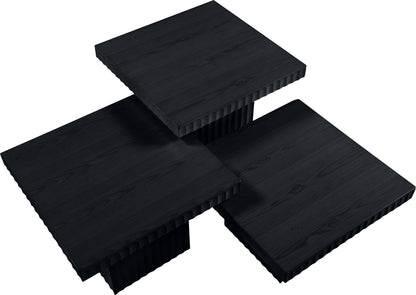 Spencer - Oak Veneer 3 Piece Coffee Tabl