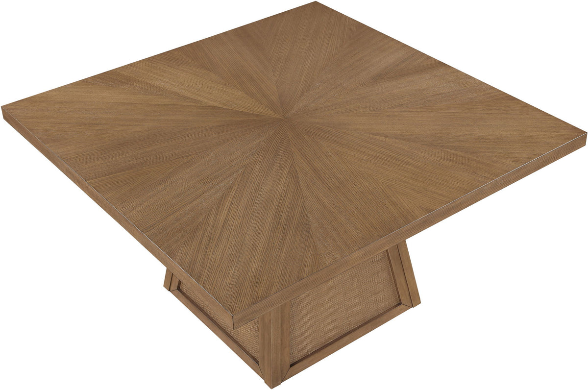 Fenwick - Cane Oak Veneer And Solid Wood Dining Table