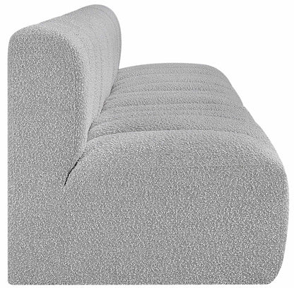 Arc - Boucle Fabric 4 Seats Modular Sofa
