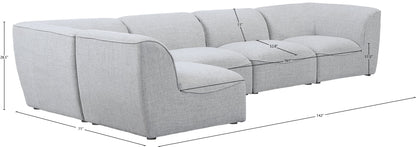 Miramar - 5 Piece Modular Sectional