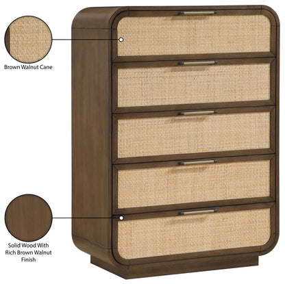Windsor - Solid Wood Chest - Brown