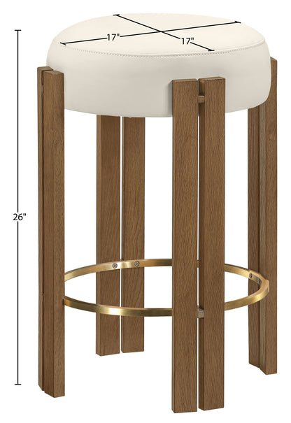 Harrison - Vegan Leather Counter Stool