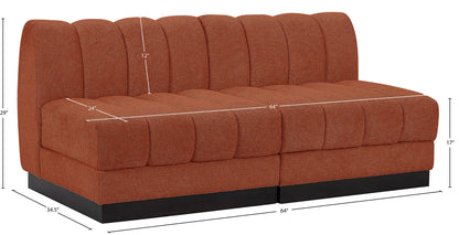 Quinn - 2 Seat Modular Armless Sofa