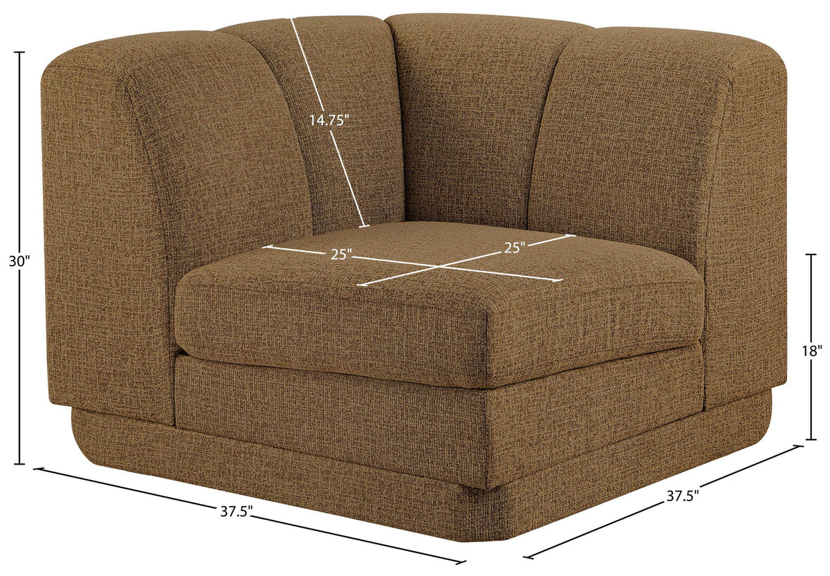 Modari - Fabric Upholstered Corner Chair