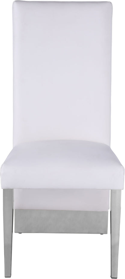Porsha - Dining Chair (Set of 2) - Chrome Base