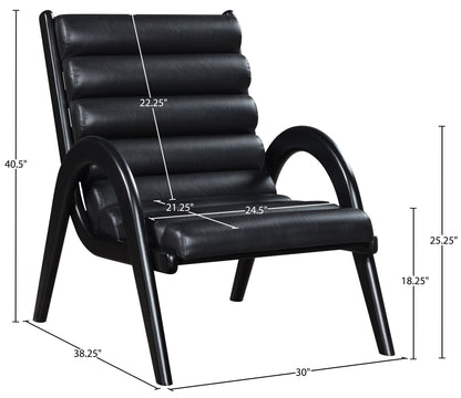Randal - Accent Chair - Black Frame