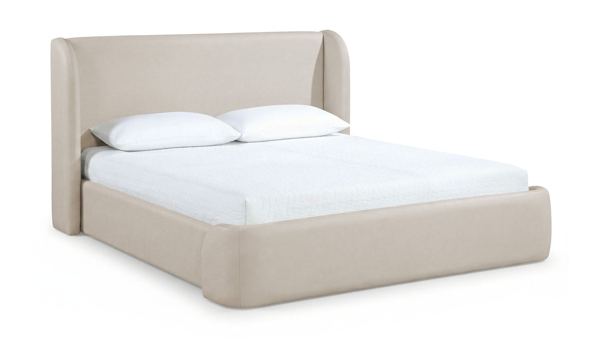 Warby - Vegan Leather Upholstered Bed
