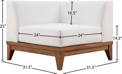 Rio - Corner Chair - Off White