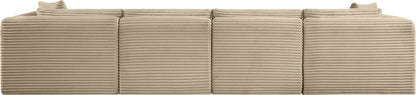 Shaggy - Fabric 4 Seat Modular Sofa