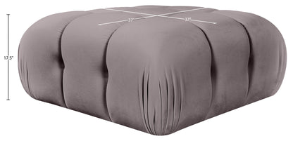 Orin - Velvet Performance Fabric Upholstered Modular Ottoman