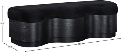 Savoy - Bench With Black Base