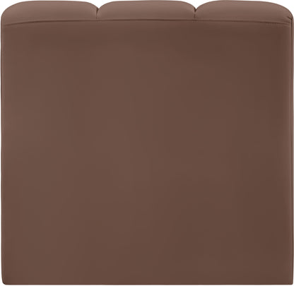 Arc - Faux Leather Straight Chair