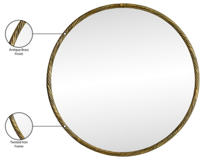 Avara - Round Mirror
