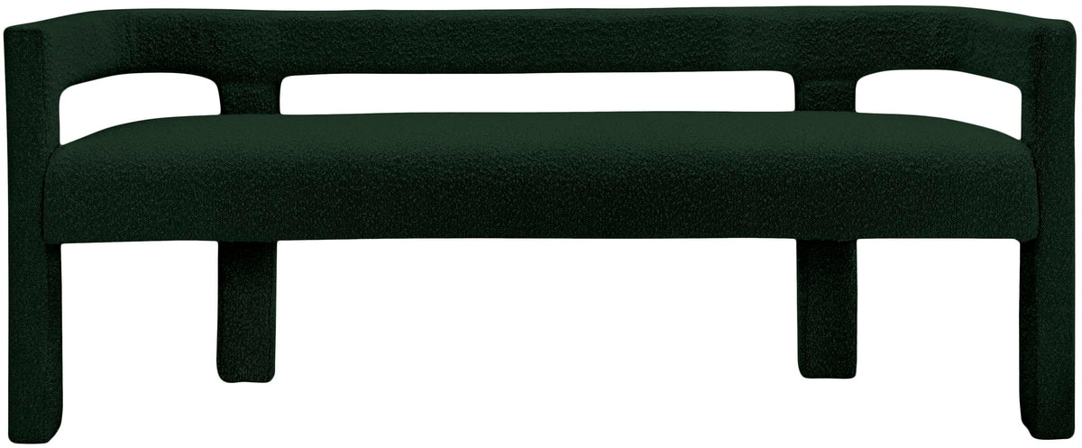 Athena - Boucle Fabric Bench