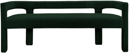 Athena - Boucle Fabric Bench