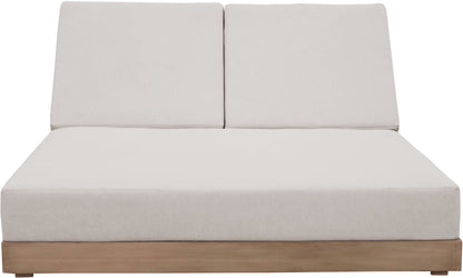 Solace - Olefin Performance Fabric Outdoor Patio Double Lounge Chair