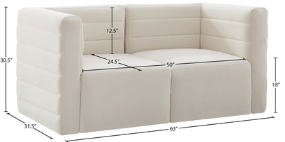 Quincy - Modular 2 Seat Sofa