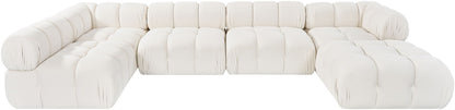 Orin - 6 Piece Modular Sectional (3 Modular Chairs, 2 Corner Chairs & Ottoman)