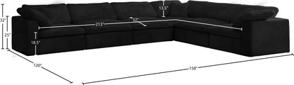 Cozy - 6 Piece Modular Corner Sectional