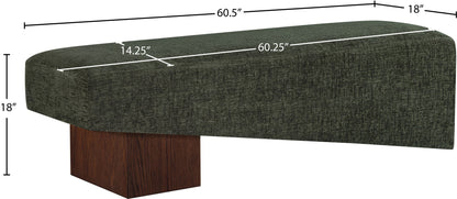Alora - Bench - Dark Brown Base