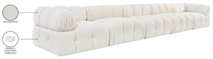 Orin - Fabric Velvet 5 Piece Modular Sofa
