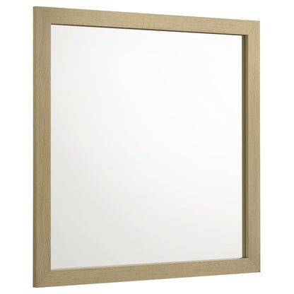 Hendricks Dresser Mirror Light Oak