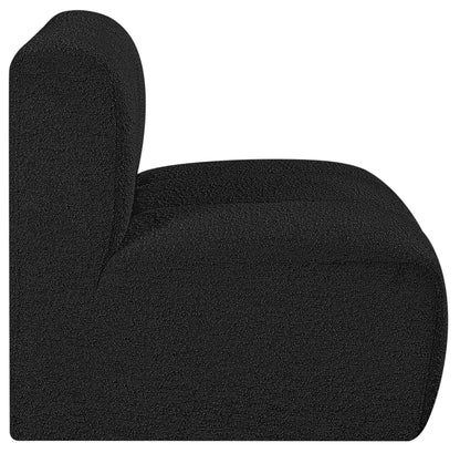 Arc - Boucle Fabric Straight Chair