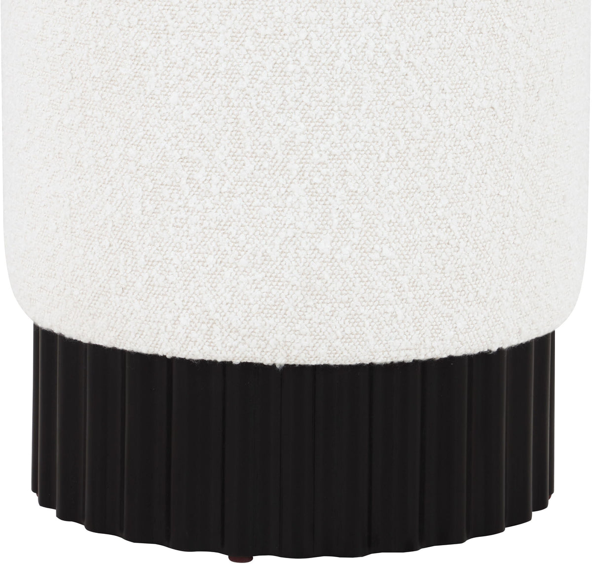 Veranda - Ottoman / Stool With Black Base