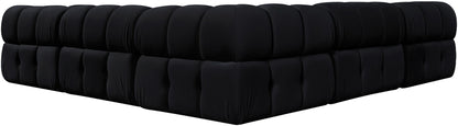 Orin - Velvet 5 Piece Modular Corner Sectional