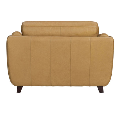 Hayden - Stationary Chair And A Half With Ottoman - Renaissance Marigold