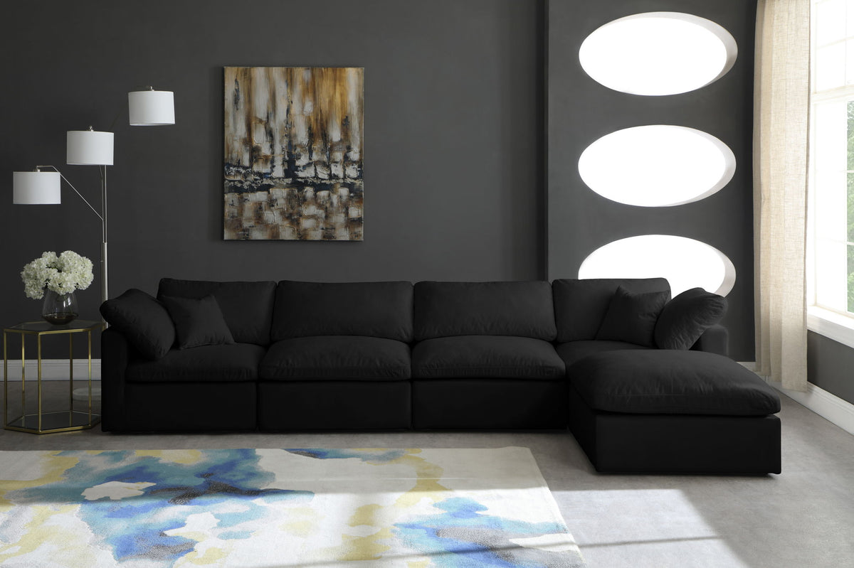 Plush - 5 Piece Modular Sectional