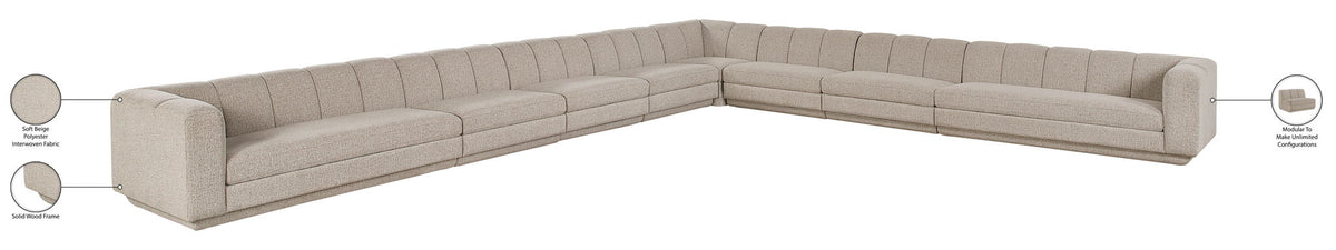Modari - Sectional - Beige