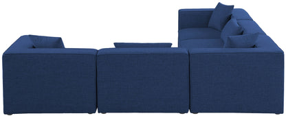 Cube - Linen 5 Piece Modular Corner Sectional