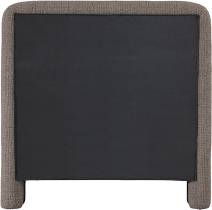 Baylor - Fabric With Interwoven Chenille Upholstered Bed
