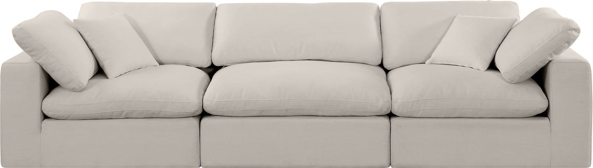 Comfy - Linen Modular Sofa 3 Seats
