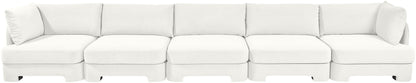 Hammond - Velvet Performance Fabric Upholstered 5 Piece Sofa