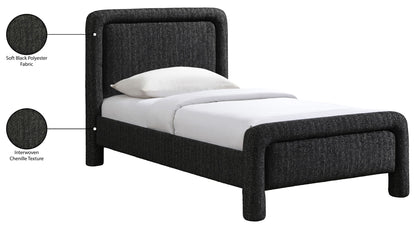 Baylor - Fabric With Interwoven Chenille Upholstered Bed