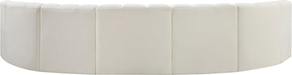 Arc - Faux Leather 7 Piece U-Shaped Modular Sofa