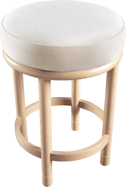 Monette - Counter Stool With Natural Base