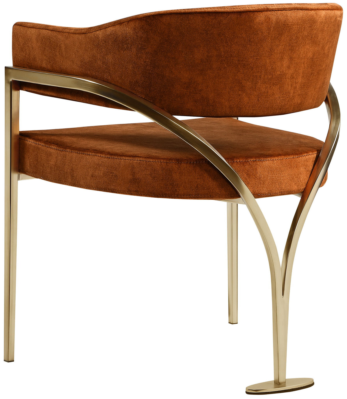 Madelyn - Dining Chair (Set of 2) - Brushed Brass