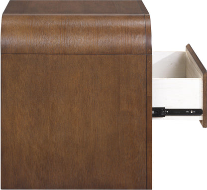 Giada - Solid Wood And Veneer Nightstand