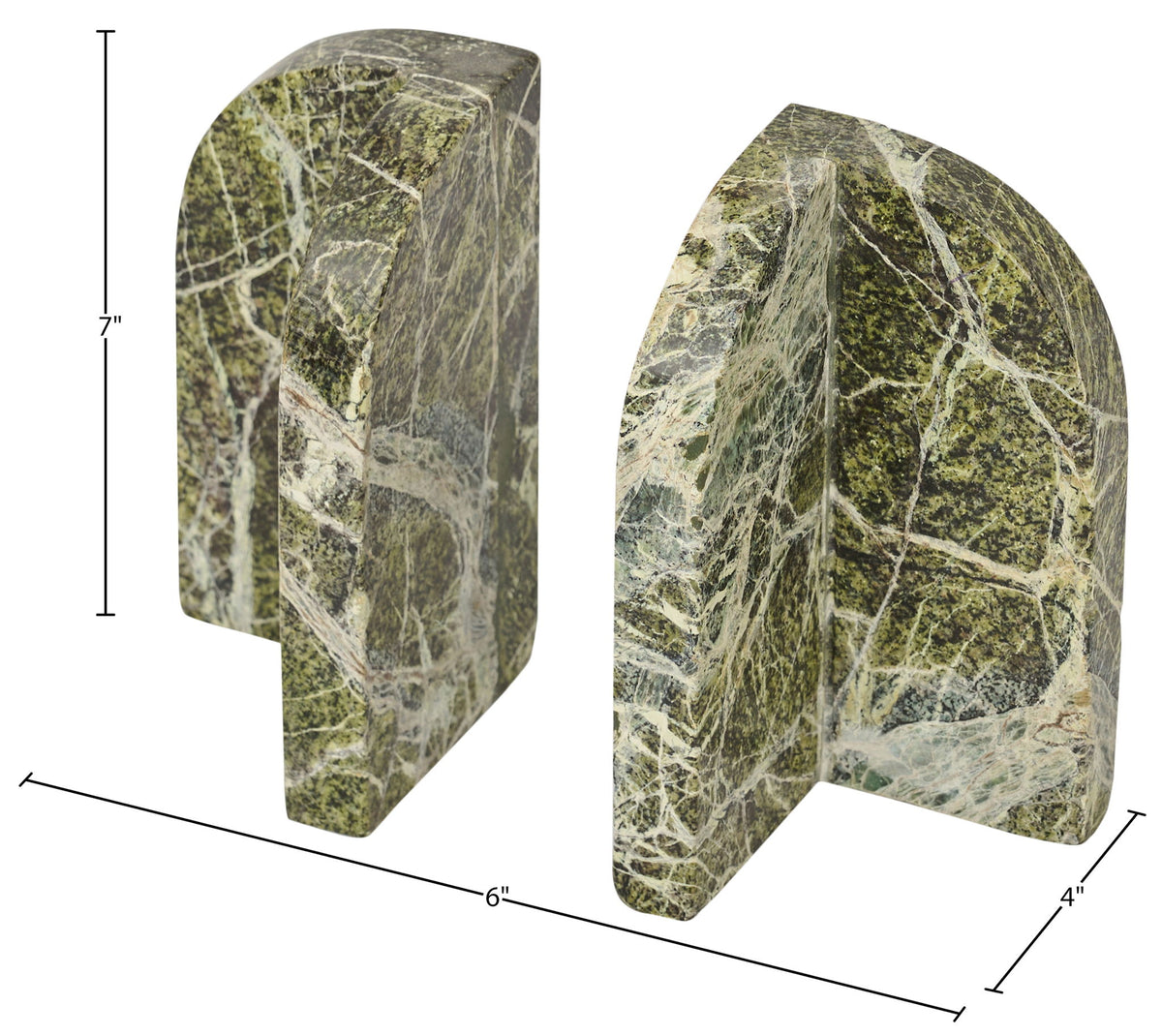 Dufresne - Genuine Marble Bookend