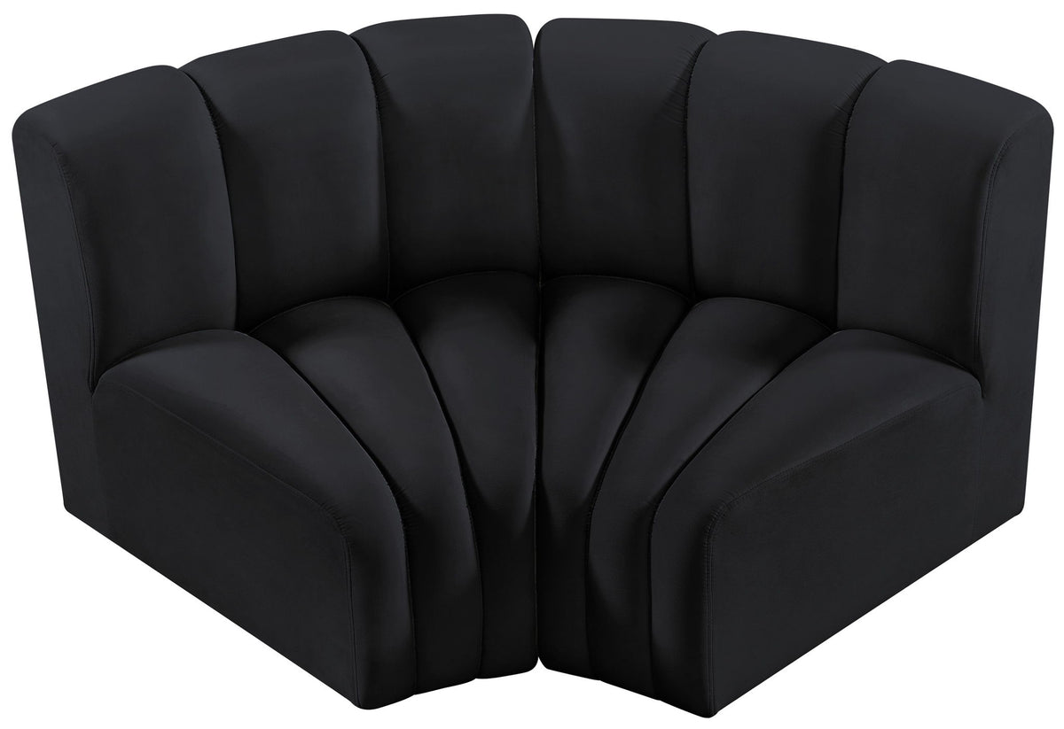 Arc - Velvet 2 Piece Modular Sofa